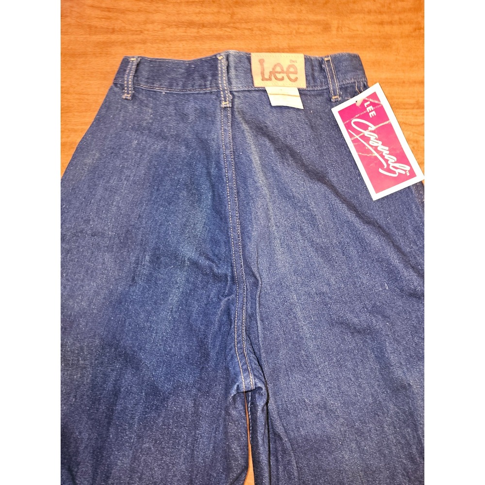 Vntg NEW 80s Lee Casual Pleated Jeans 9 26x30 yoked USA NWT Relaxed Tapered WJ4